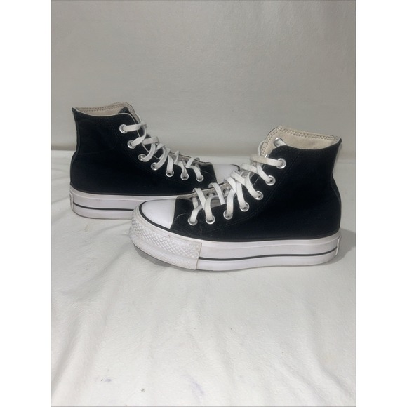 Converse Women's Chuck Taylor All Star Lift Platform Sneakers LB3 Black US:5 - Picture 4 of 11